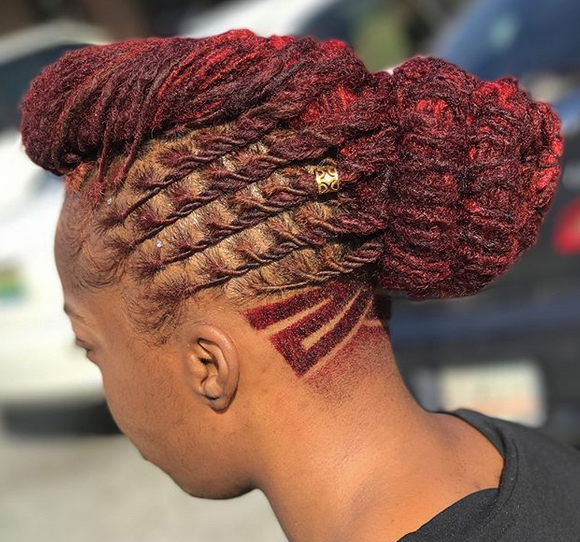 We Found The Best Braid and Loc Undercuts Instagram Has To Offer
